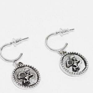 ASOS Silver Angel Earrings